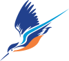 Corporate logo for Kingfisher
