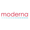 Corporate logo for Moderna