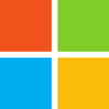 Corporate logo for Microsoft